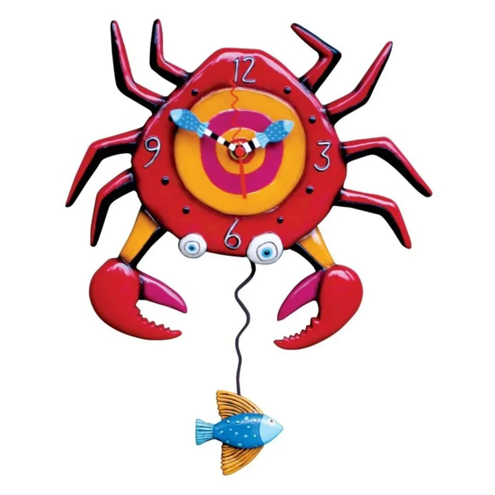 NIB Crabby Clock